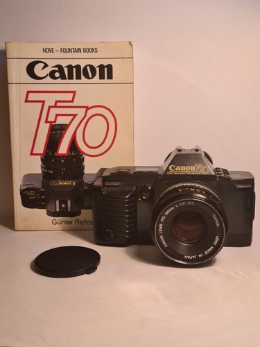 Canon t70 35mm slr camera - 35mm,