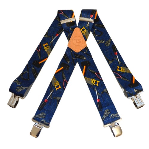 Suspender factory blue hand - blue,