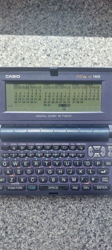 Casio digital diary - digital, sf-7100sy
