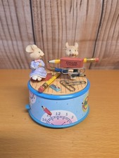 Enesco Office Mouse Music Box