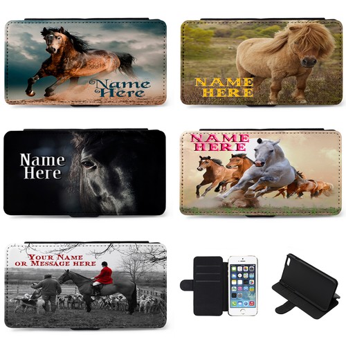 Personalised iphone case horse - iphone,