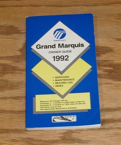 1992 mercury grand - 1992,