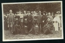 HANBURY  Worcestershire   The Bazaar 1910 Group of  people  RP