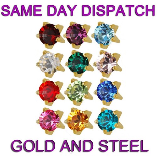 Studex plus birthstones - studex,