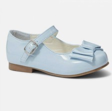 GIRLS MARY JANE BOW SHOES UK 5