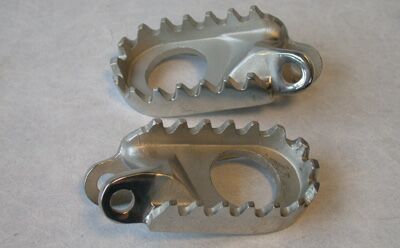 Stainless steel footrest - footrest, honda