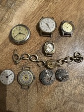 Vintage Watchmaker Lot Swiss &
