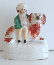 Antique Staffordshire Boy With