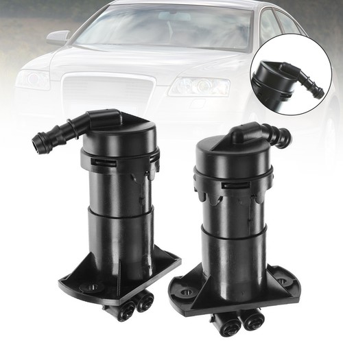 Pair front headlight - front, spray