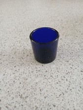 Vintage Colbolt Blue Glass
