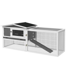 PawHut Rabbit Hutch, Bunny