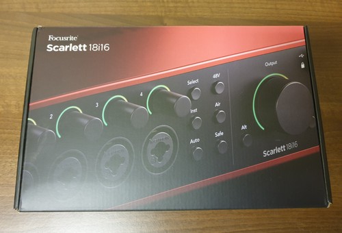 Focusrite scarlett 18i16 4th - 18i16,