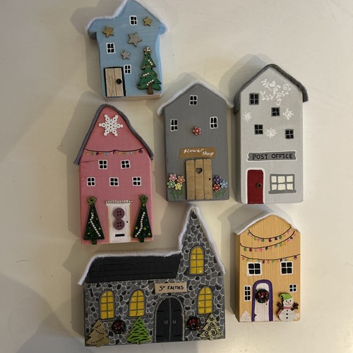 Wooden miniature christmas - wooden,