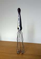 Pylones Nemo Twist Purple, Silver and White Squid Whisk by Laurent Mouveau  