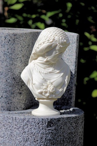 Stunning parian bust - stunning,