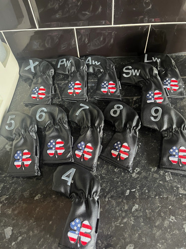 11pc black golf iron head - 11pc,