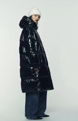 Zara long shiny - zara, puffer