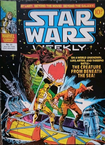 Star wars weekly comic - star,