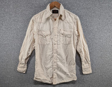 Vintage Champion Western Long Tails Cowboy Cut Pearl Snap Button Shirt S