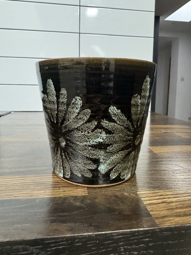 Vintage lotus pottery sage - vintage,
