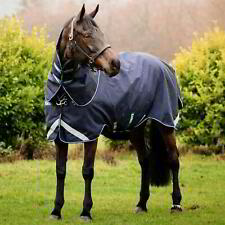 Rambo Duo Force 100g Turnout Rug with 2 Liners Bundle - Navy/White