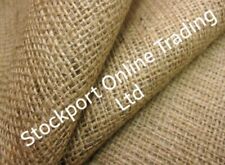 3mtrs -Hessian Fabric - 44" Wide Woven Natural Jute Garden Craft Sack-Upholstery