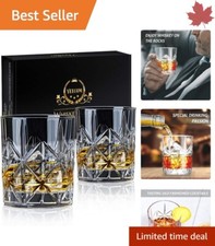 Vintage Crystal Whiskey Glass