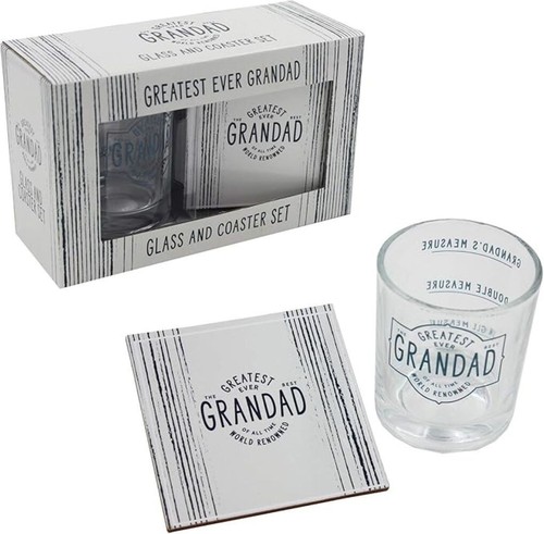 Grandad whiskey glass and - whiskey,