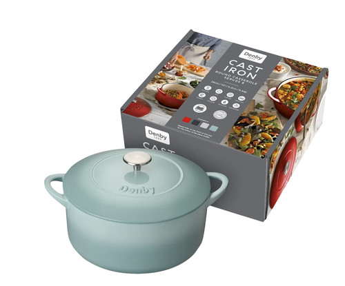 Denby pavilion 26cm round cast - round,