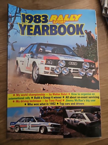 1983 rally yearbook - yearbook.,