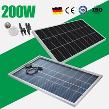 Bifacial 12V 200W 195W Mono