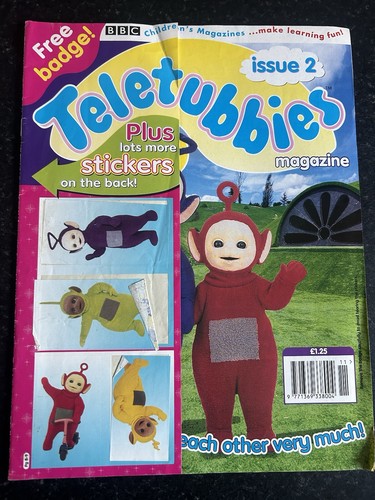 Vintage teletubbies magazine - teletubbies,