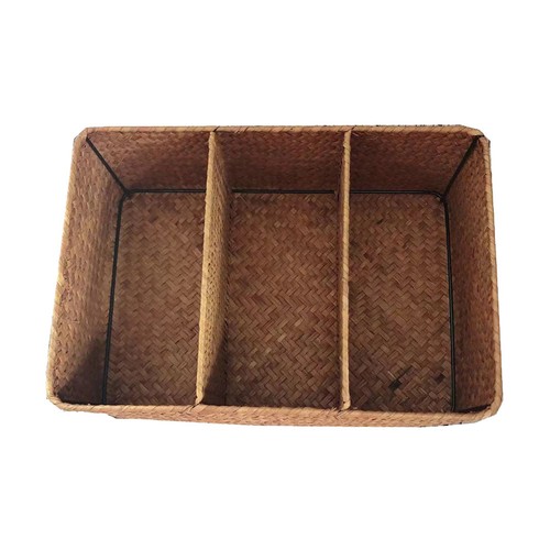 Seaweed woven basket large - seaweed,
