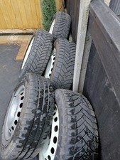 VW Transporter T4 Steel Wheels with Tyres 15"