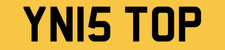YN NUMBER PLATE PRIVATE