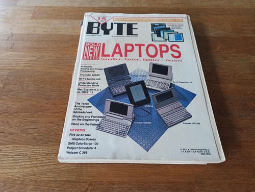 Byte computer magazine - magazine, 1981