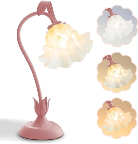 Flower table lamp led - lamp,led, reading