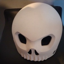 Mongoose Skull BMX Hard shell Rare Youth Size White