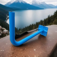 SATELLITE DISH WALL MOUNT BRACKET 60CM ARM PIPE 60MM TUV CERTIFITED 23 Inches