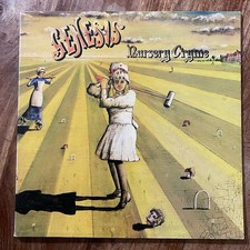 GENESIS - NURSERY CRYME EX/EX VINYL LP / PINK CHARISMA / FIRST PRESSING
