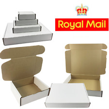 Royal Mail SMALL PARCEL 6 Sizes ANY QTY White Postal Boxes Gift Delivery Post