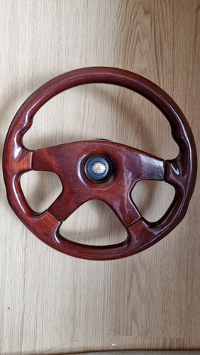 Mercedes wooden steering wheel - wooden,