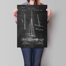 Sailing poster boom - sailing, yacht