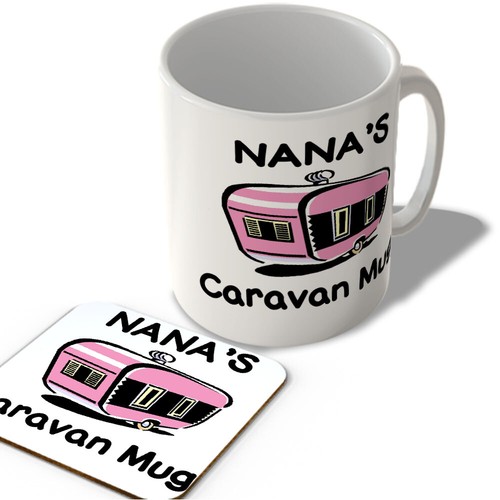 Nana caravan mug - mug,