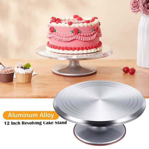 Rotating cake turntable - turntable, 12''