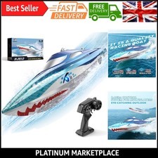 High-Speed RC Shark Boat with