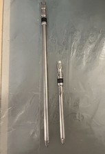 2 x Solar Tackle P1 Stainless Steel Banksticks