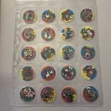 World Tazos Walkers Crisps Full Set Numbers 51-70 Looney Tunes 1996 Warner Bros