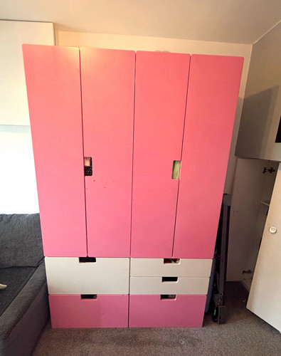 Ikea pink white - ikea,