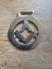 Horse Brass Masonic